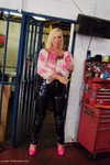 Melody PVC Trousers In The Cage