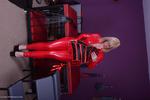 Melody Red PVC Catsuit