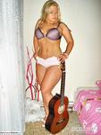 LusciousModels Curvy Meile, playing with her guitar - part 1