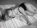 LusciousModels Curvy Meile, black and white sexy pics