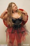 LusciousModels Curvy blonde Meile with red wings - part 1