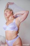 LusciousModels Curvy blonde Meile in hot lingerie - part 1