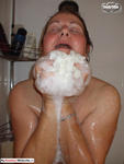 BustyBlissDiaries Aunti Blisss Shower  Blowjob