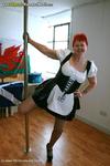 Valgasmic PVC Waitress
