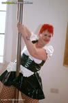Valgasmic PVC Waitress