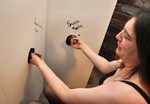 BritsLadies Glory Hole Fun