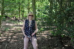 BritsLadies Brit Flashing In the Woods