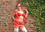 BritsLadies Foxy In PVC!