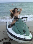 DeniseDavies Getting my tits out on the beach