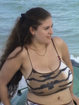 DeniseDavies Getting my tits out on the beach
