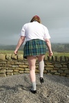 TrishasDiary Schoolgirl Trisha - Upskirt