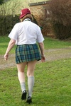 TrishasDiary Schoolgirl Trisha - Upskirt