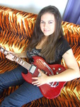 DeniseDavies Electric Guitar Striptease