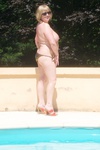 TrishasDiary Gold Bikini Bottoms