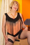 TrishasDiary Black & Orange Top