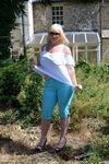 Melody Blue Capri Pants Pt1