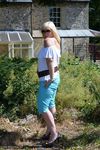 Melody Blue Capri Pants Pt1