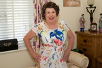 AuntieTrisha On The Bed