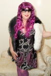 AuntieTrisha Purple Wig