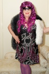 AuntieTrisha Purple Wig