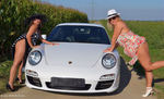 NudeChrissy One Day With A Porsche