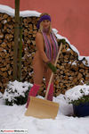 NudeChrissy Nude In The Snow Pt2