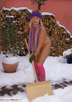 NudeChrissy Nude In The Snow Pt2