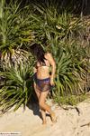 Roxeanne ultra see thru skirt with see thru bikini top 