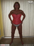 BustyBlissDiaries Busty Mature Summer Beach Corset Pt1