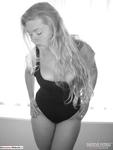 LusciousModels Curvy Meile, black and white sexy pics