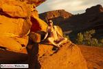 Roxeanne naughtier in central Australia