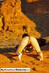 Roxeanne naughtier in central Australia