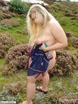 LusciousModels Curvy Meile flashing boobs in the dunes - part 2