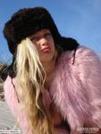 LusciousModels Curvy Meile furry dune walk - part 1