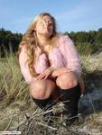 LusciousModels Curvy Meile furry dune walk - part 2