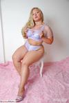 LusciousModels Curvy blonde Meile in hot lingerie - part 1