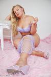 LusciousModels Curvy blonde Meile in hot lingerie - part 1