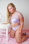 LusciousModels Curvy blonde Meile in hot lingerie - part 1