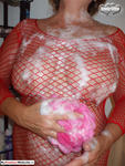 BustyBlissDiaries Aunt Blissys Hot  Wet Fishnet Sex