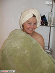 BustyBlissDiaries Aunti Blisss Shower  Blowjob