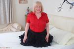 TrishasDiary Red Blouse Strip