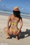 Roxeanne do you like this crotchless yellow bikini?