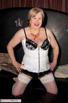 TrishasDiary White PVC Basque