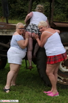 LexieCummings Three Tarts Flashing In A Field