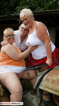 LexieCummings Three Tarts Flashing In A Field