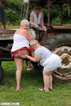 LexieCummings Three Tarts Flashing In A Field