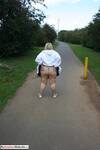 LexieCummings Lexie Flashes Her Arse
