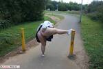 LexieCummings Lexie Flashes Her Arse