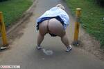 LexieCummings Lexie Flashes Her Arse