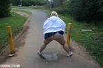 LexieCummings Lexie Flashes Her Arse